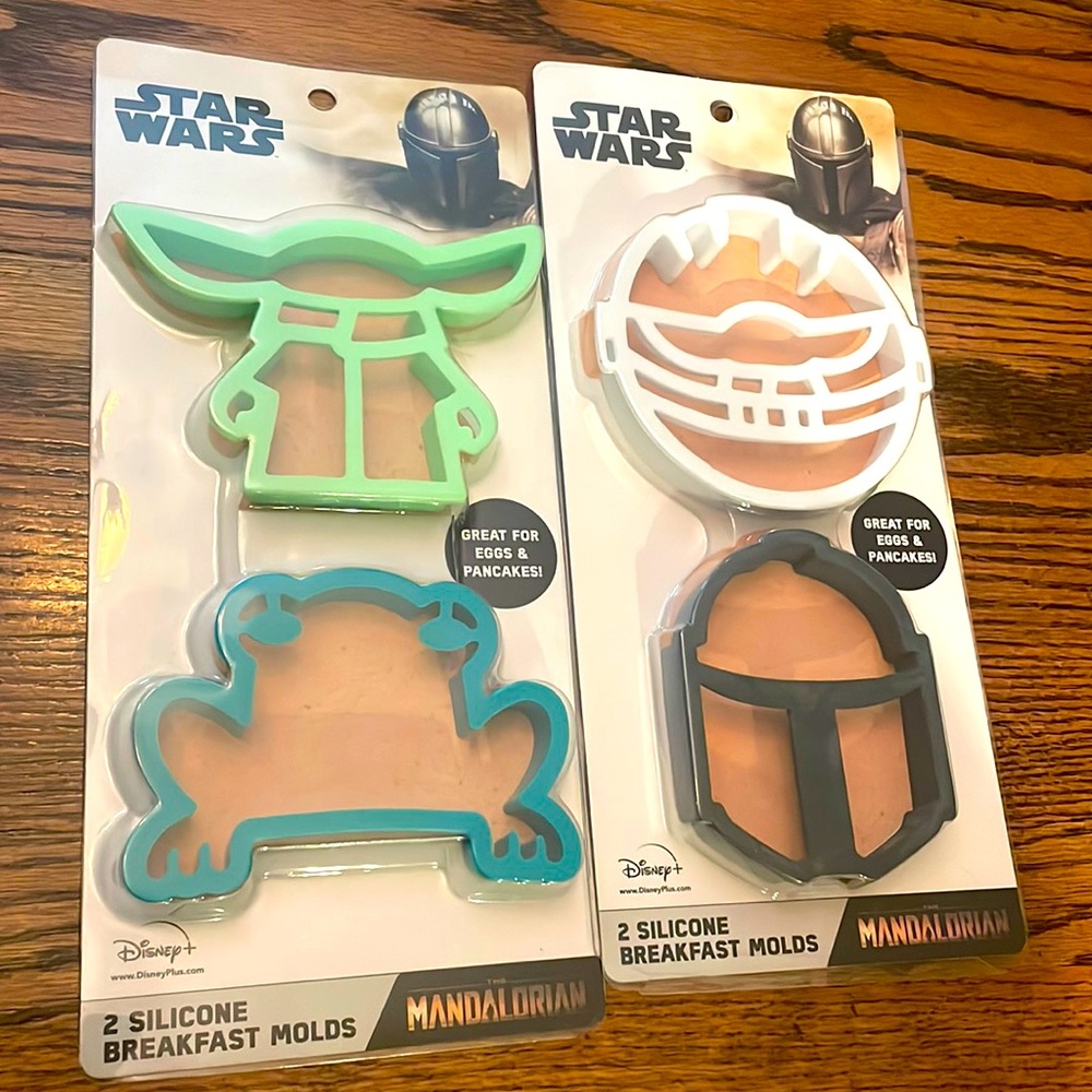Star Wars 2 silicone Breakfast molds